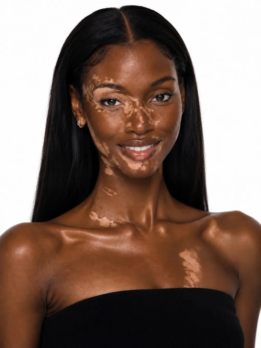 Synthetic model Donna Vaelith, close studio portrait from the OMNI Labs talent roster