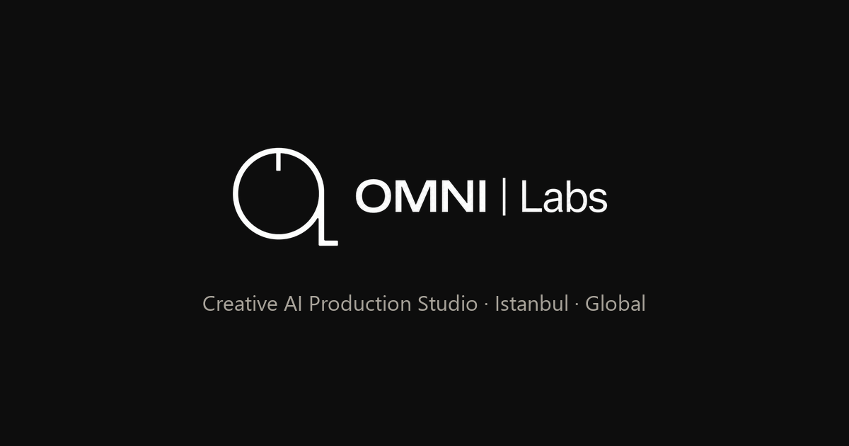 OMNI Labs — Creative AI Production Studio