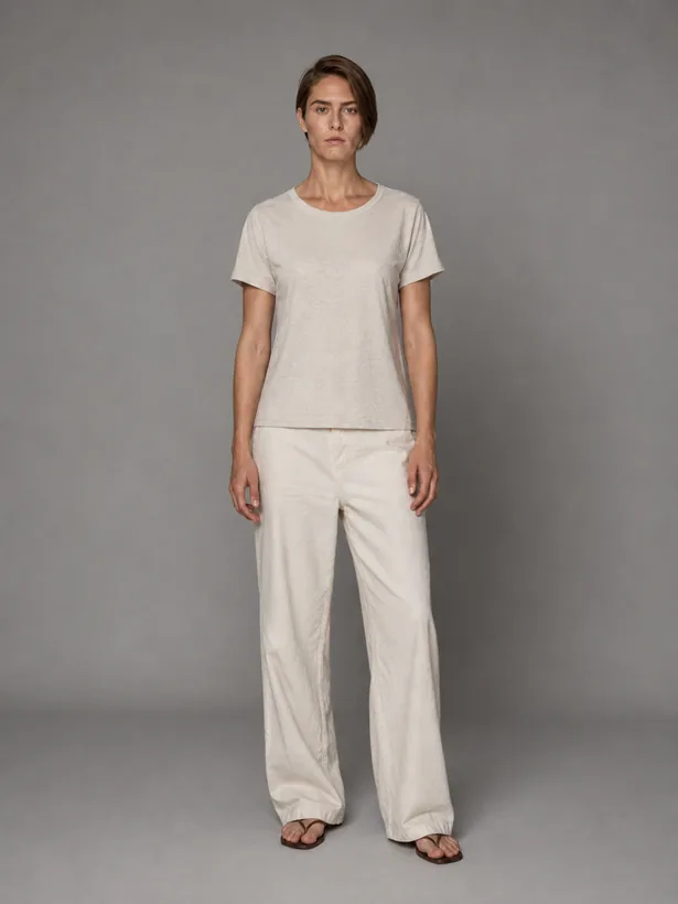 Aesop campaign model, standing front