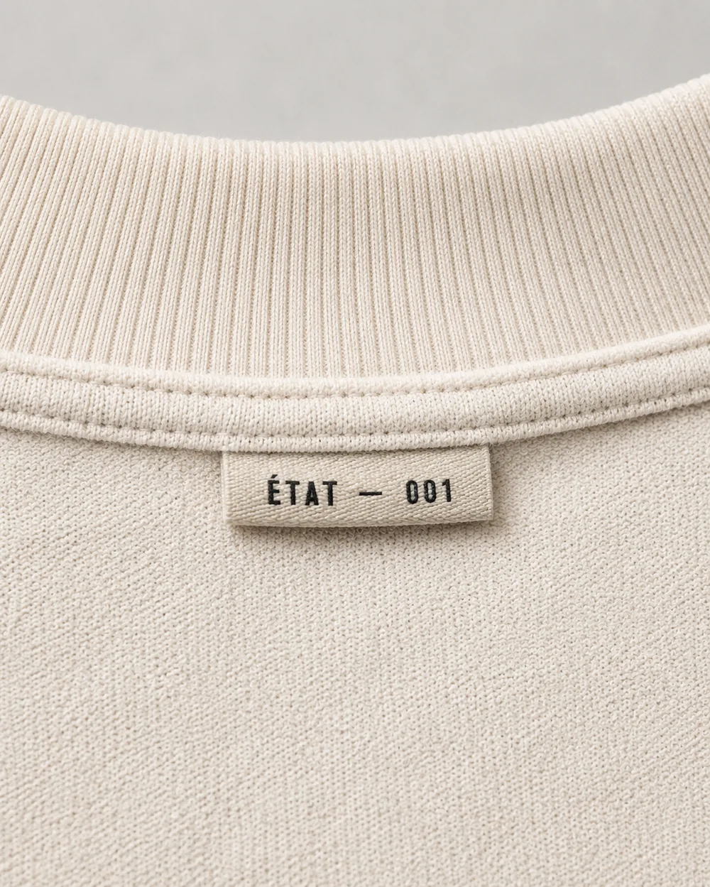 Bone nape tab detail