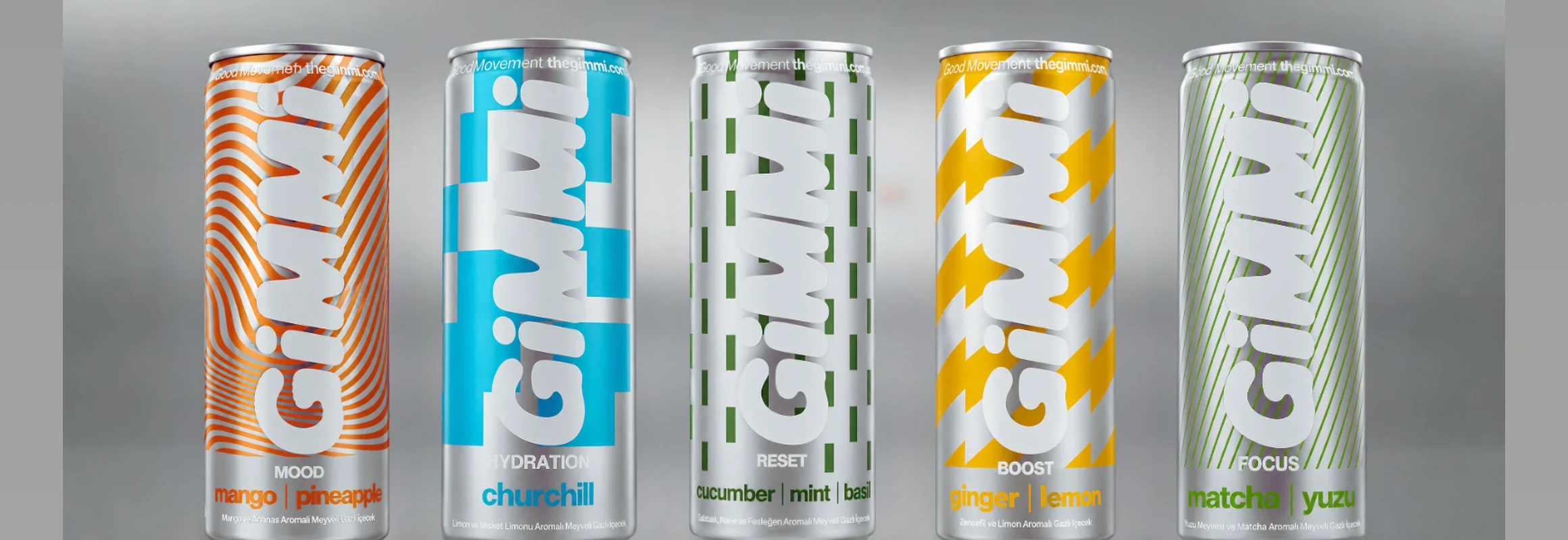 GIMMI — the five-mood range