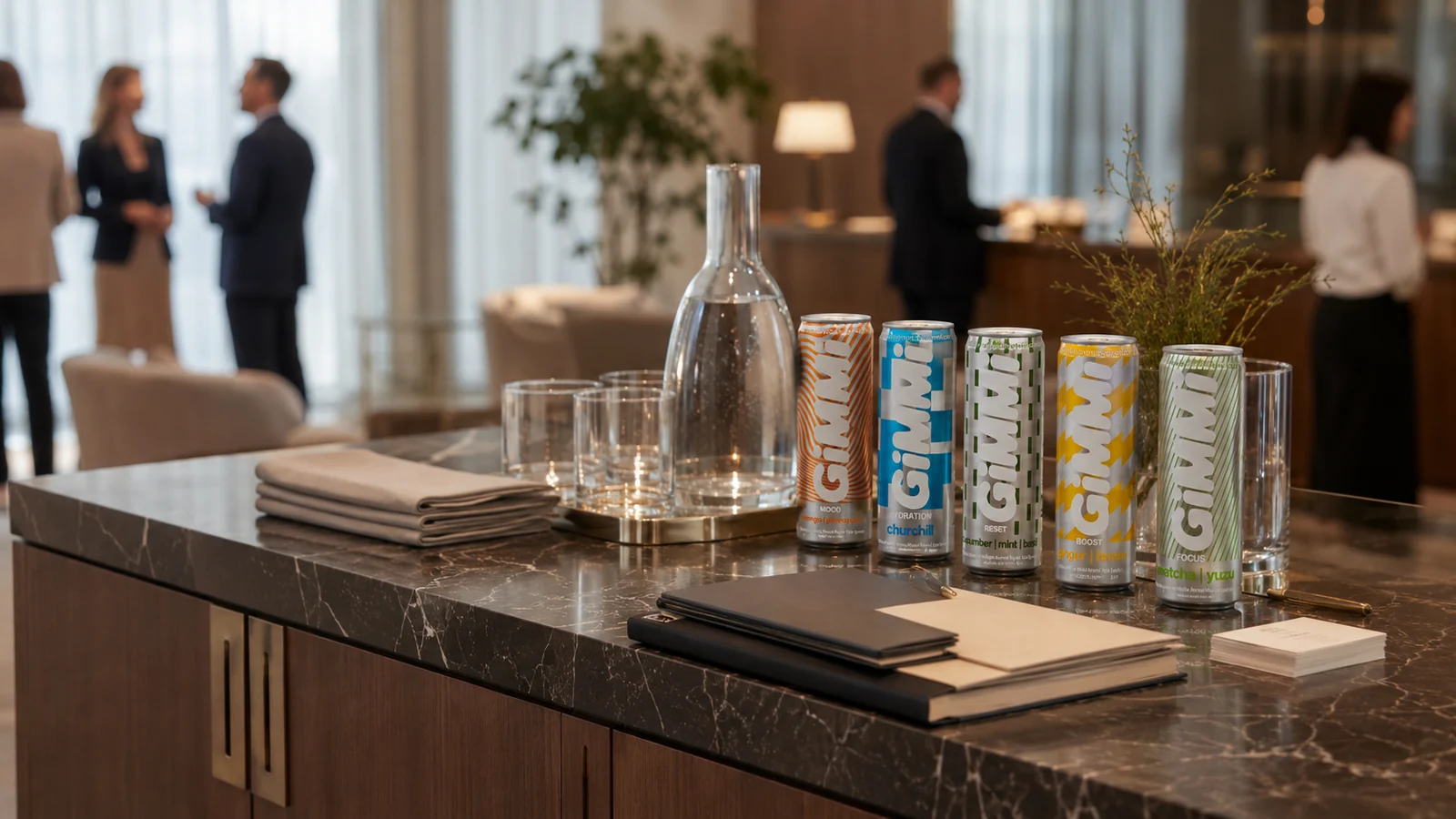 GIMMI in a hospitality setting