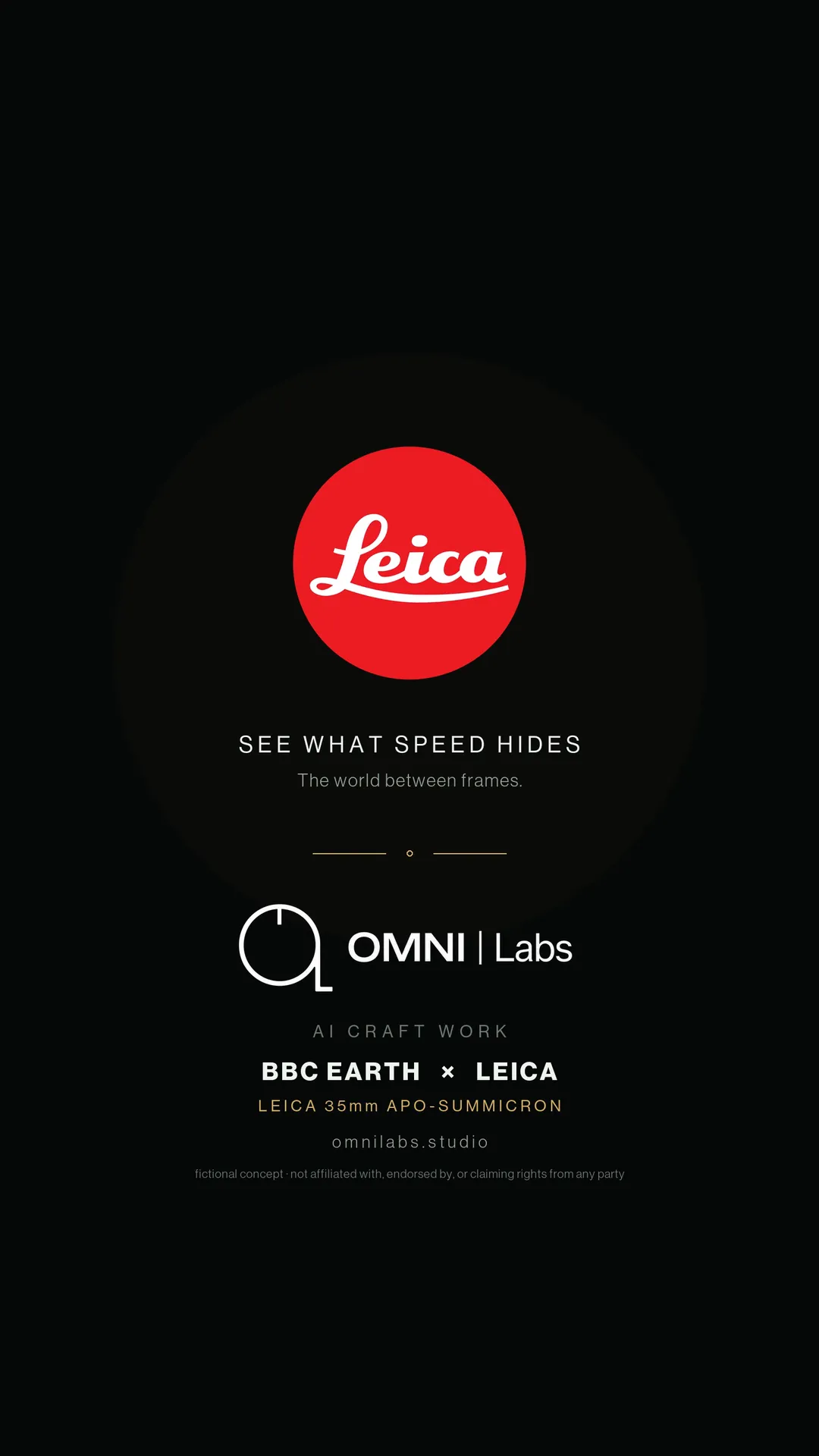 Closing Leica × BBC Earth brand card
